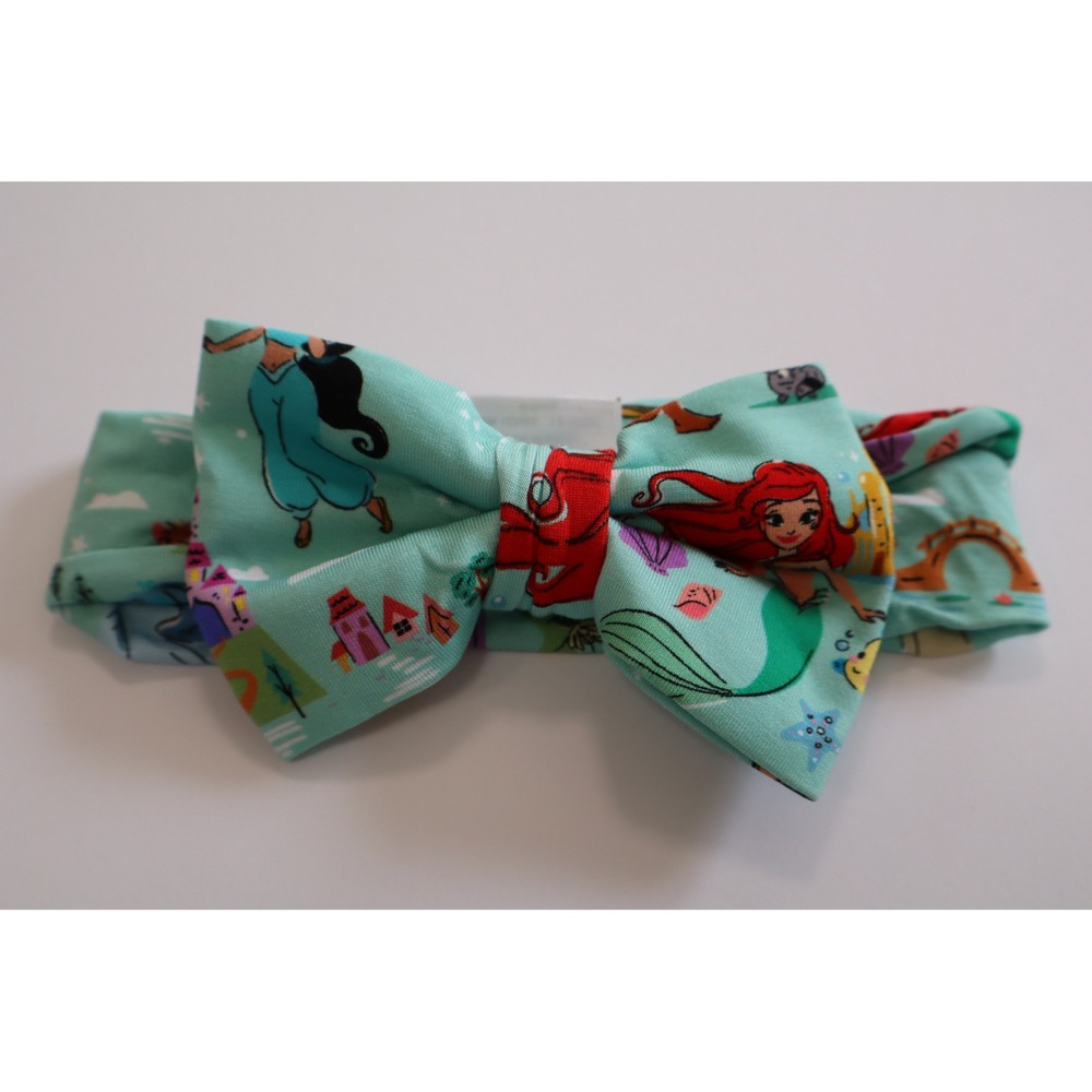 Little Sleepies Disney Princess Bamboo Bow Headband NB-3T
